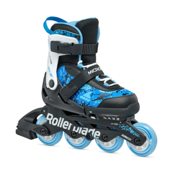 ROLLERBLADE MICROBLADE Schwarz/Himmelwasser